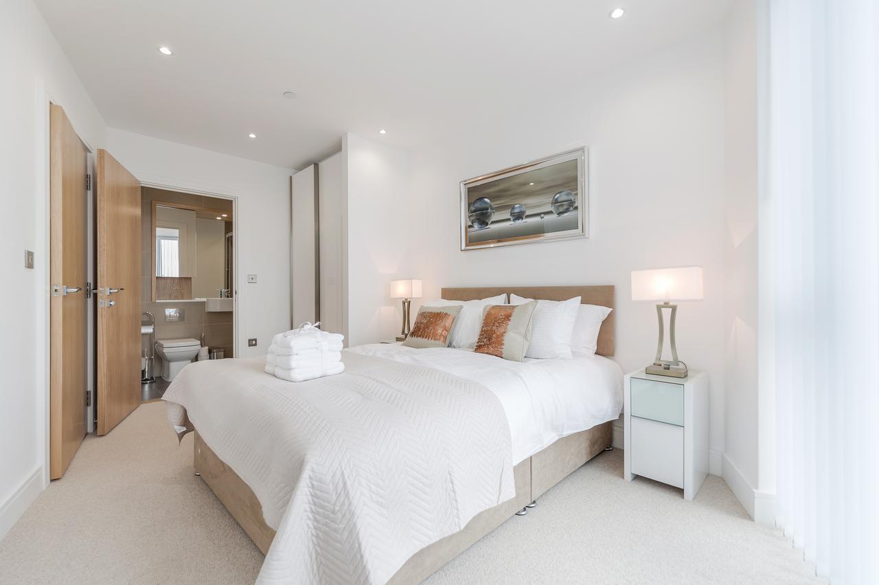 Luxury Stratford Apartment Londen Buitenkant foto