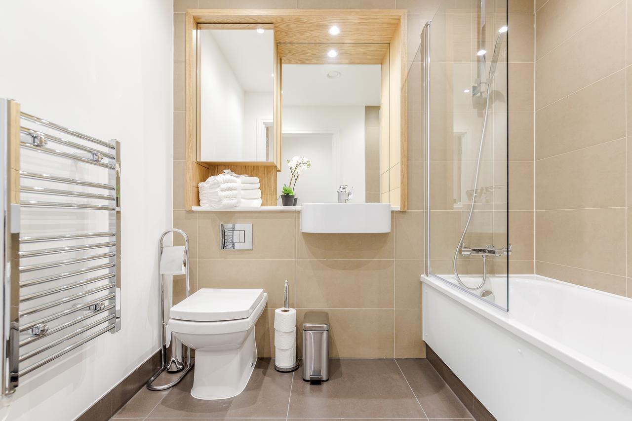 Luxury Stratford Apartment Londen Buitenkant foto