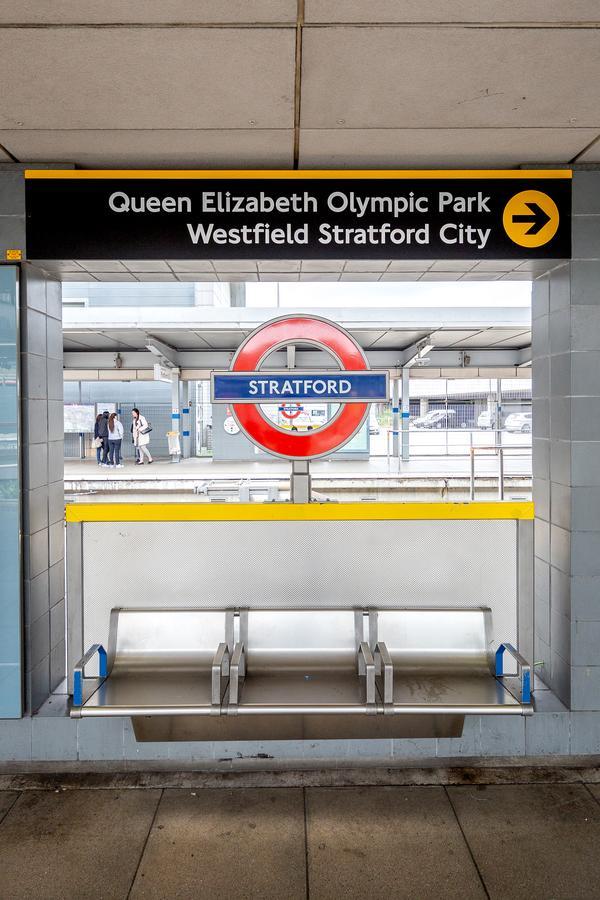 Luxury Stratford Apartment Londen Buitenkant foto